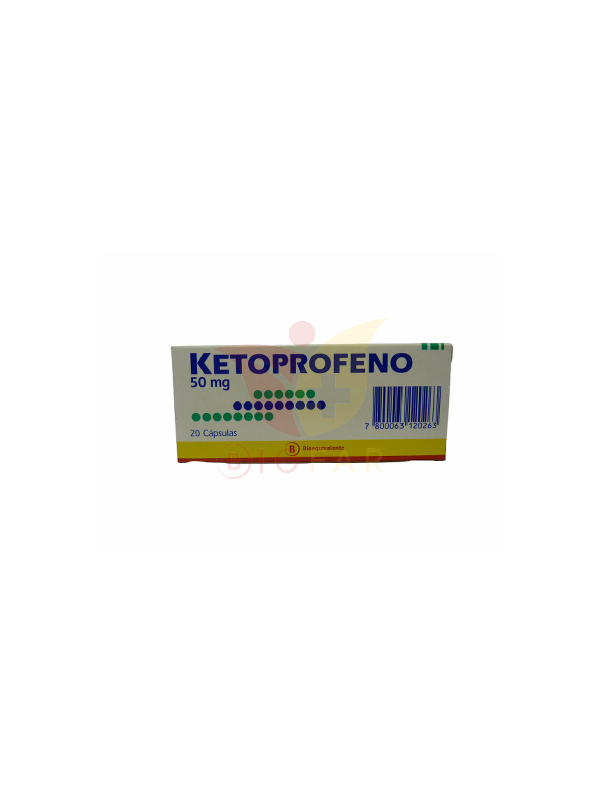 KETOPROFENO  50mg X20CAP