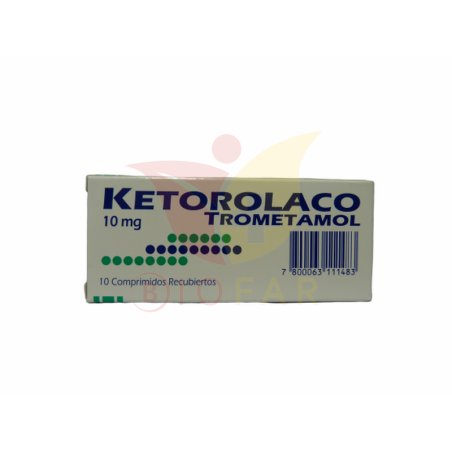 KETOROLACO 10mg X10COM