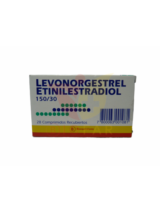 LEVONOR/ETINILESTRADIOL X28COM.