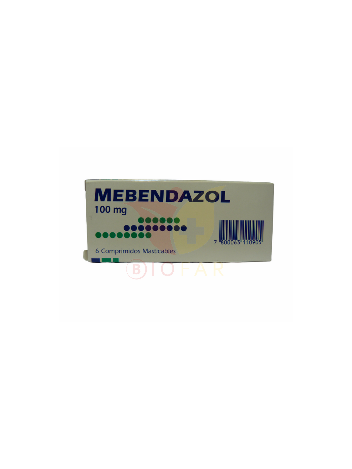 MEBENDAZOL 100mg X6COM.