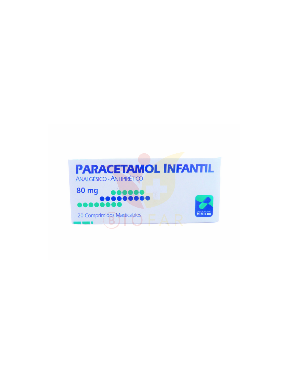 PARACETAMOL 80mg X20COM.