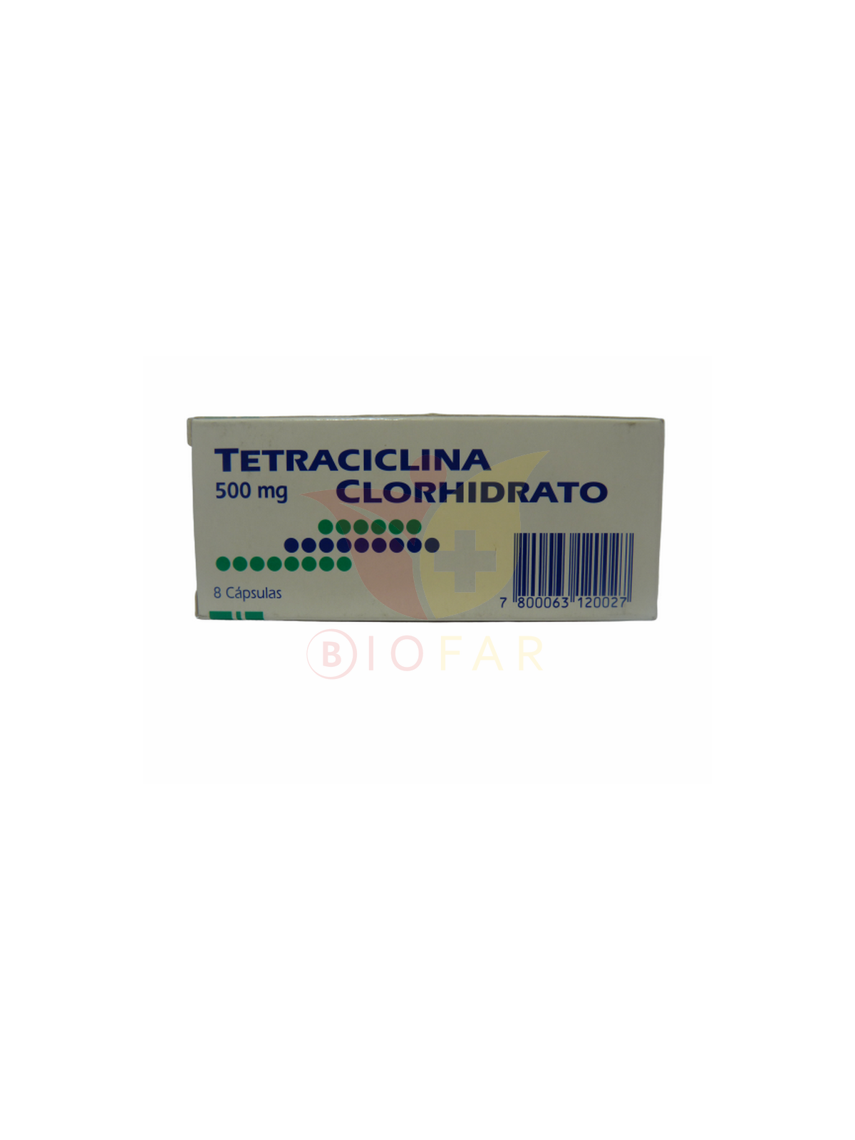 TETRACICLINA 500mg X8CAP.