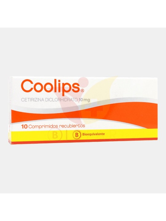 COOLIPS 10MG X 10 COM REC