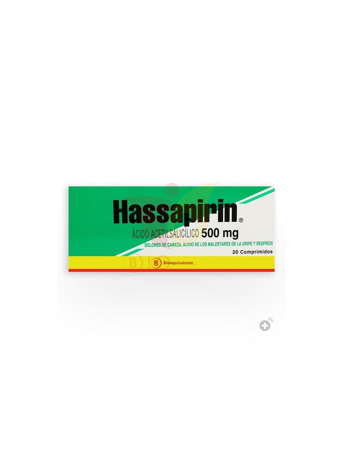 HASSAPIRIN 500MG X 20 COM