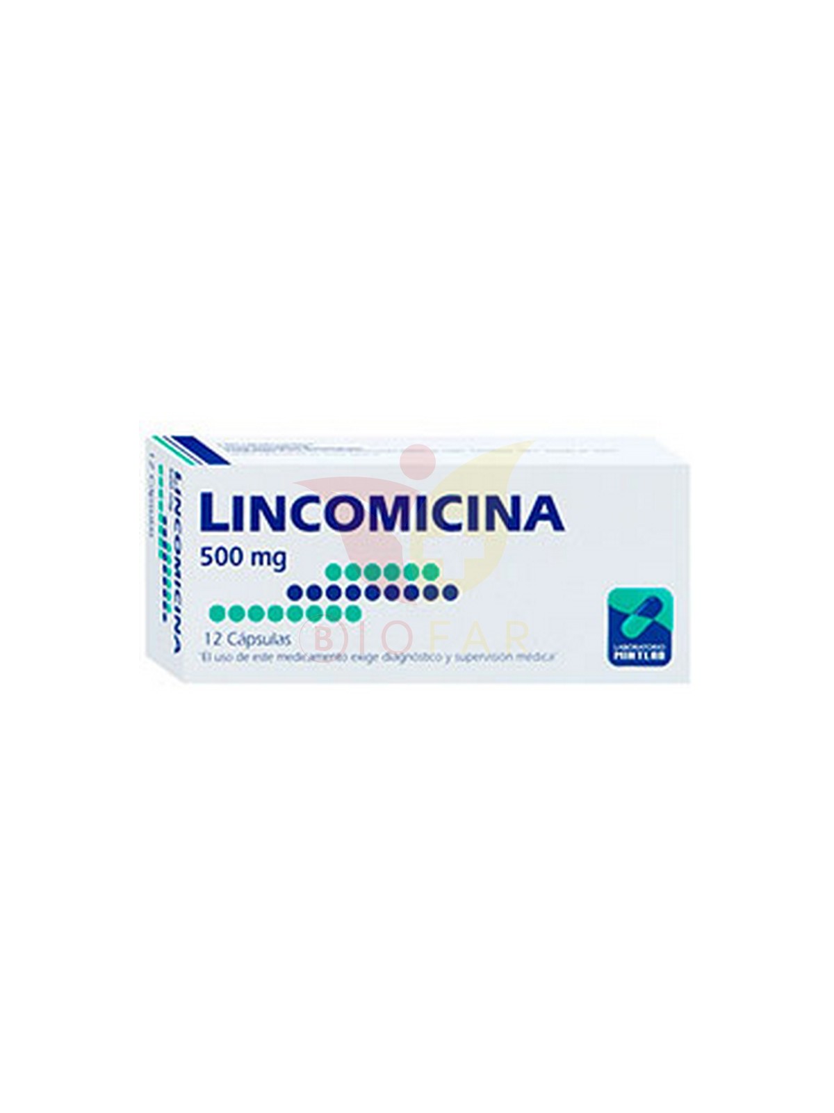 LINCOMICINA 500 MG X 12 CAP