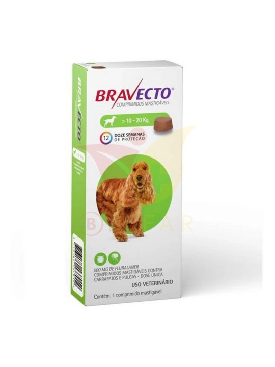 BRAVECTO PALAT PERRO 10-20 KG X 1 COMP