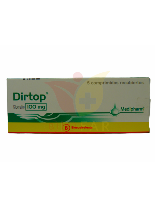 DIRTOP  100mg X5COM.REC.