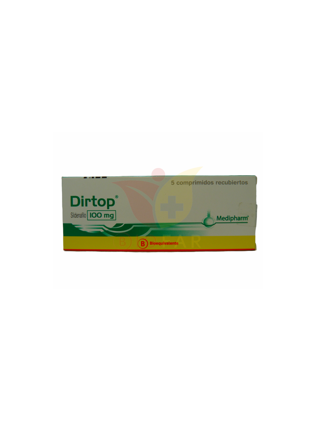 DIRTOP  100mg X5COM.REC.