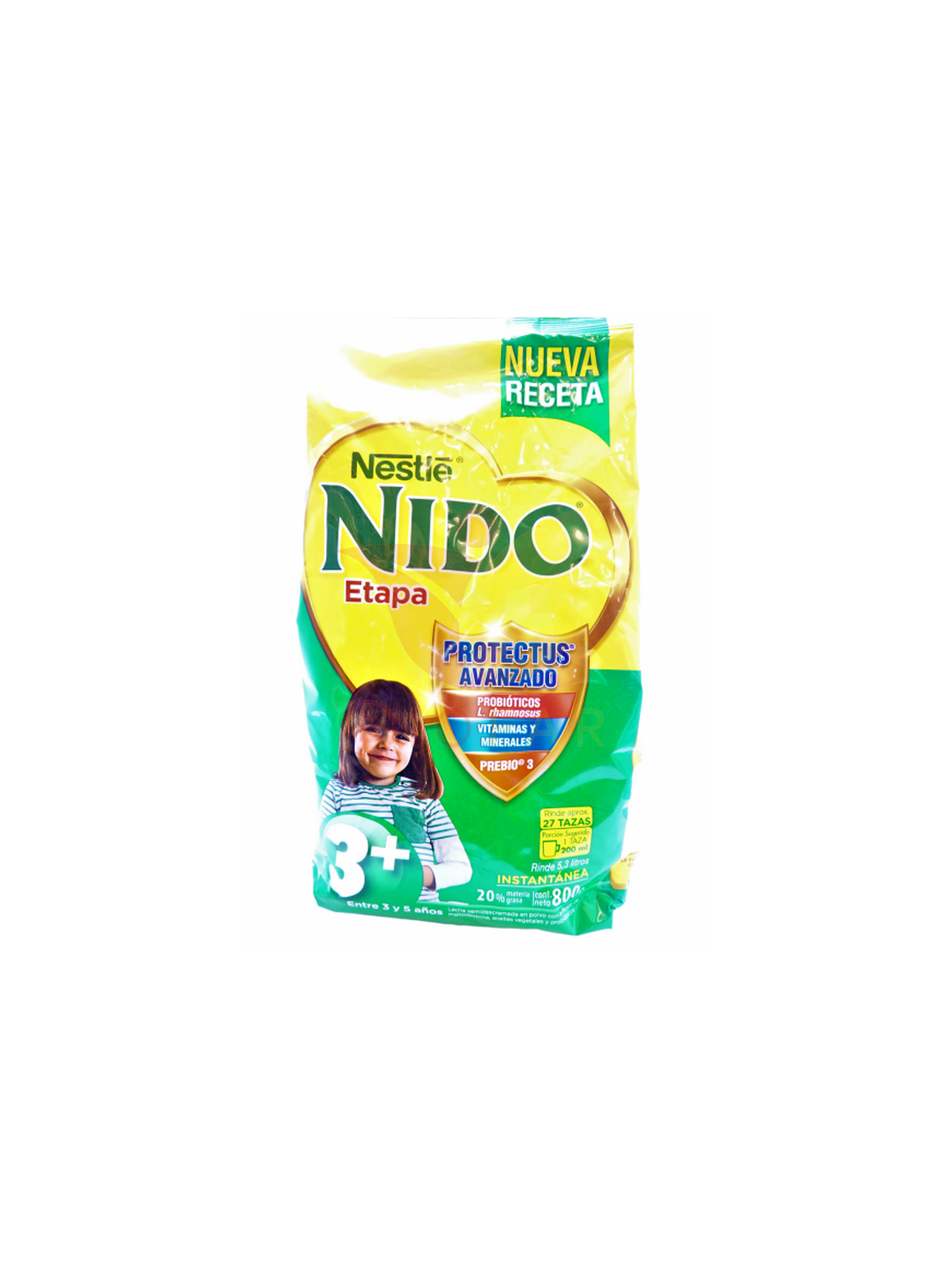 NIDO ETAPA 3+PRO.BOL.800G