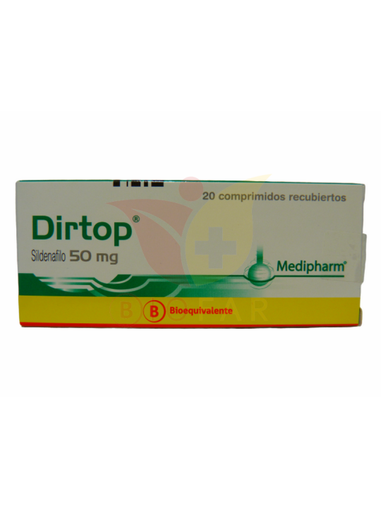 DIRTOP  50mg X20COM.REC.