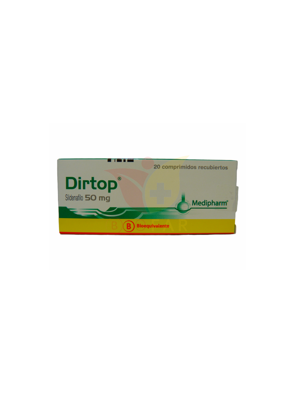 DIRTOP  50mg X20COM.REC.