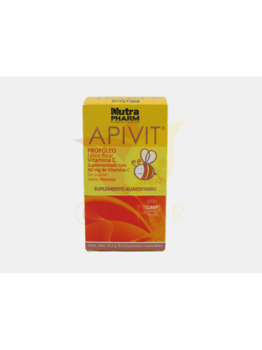 APIVIT  NIÑOS PROPOLEO + VITAMINA C X 30 CAP