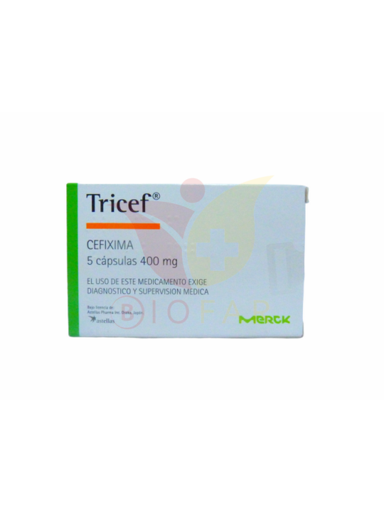 TRICEF 400mg X 5 CAP