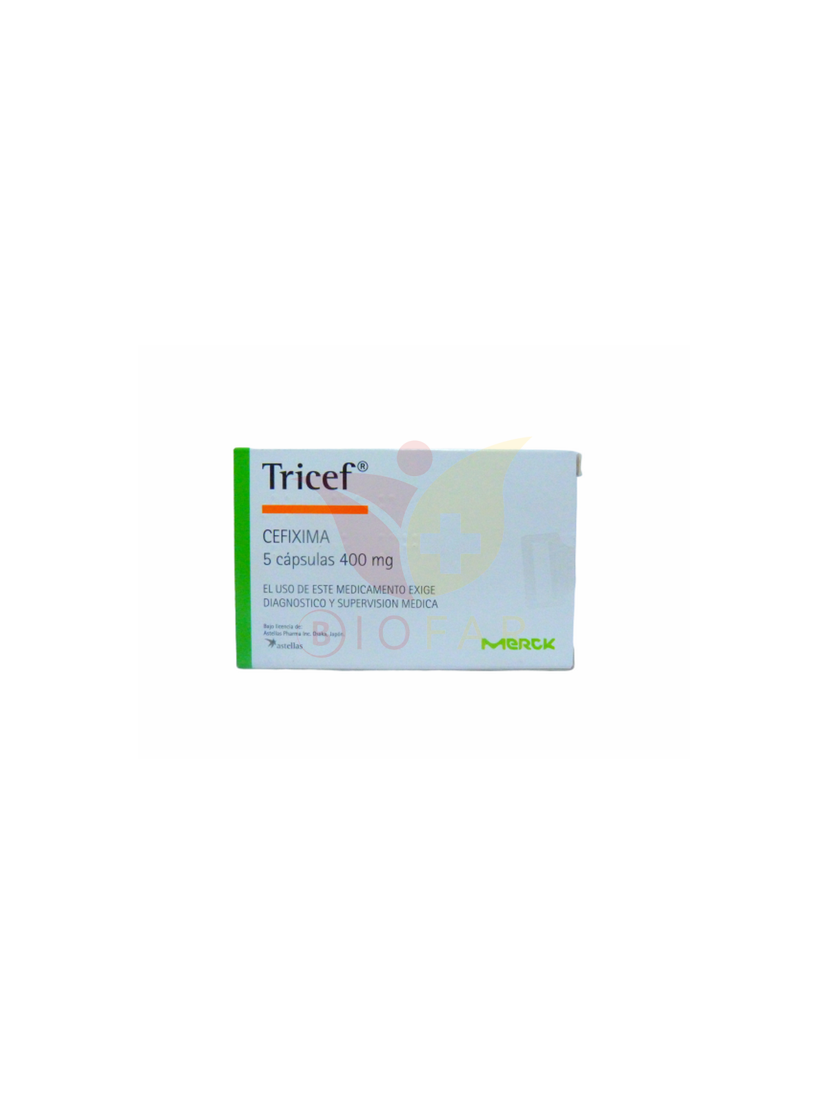 TRICEF 400mg X 5 CAP