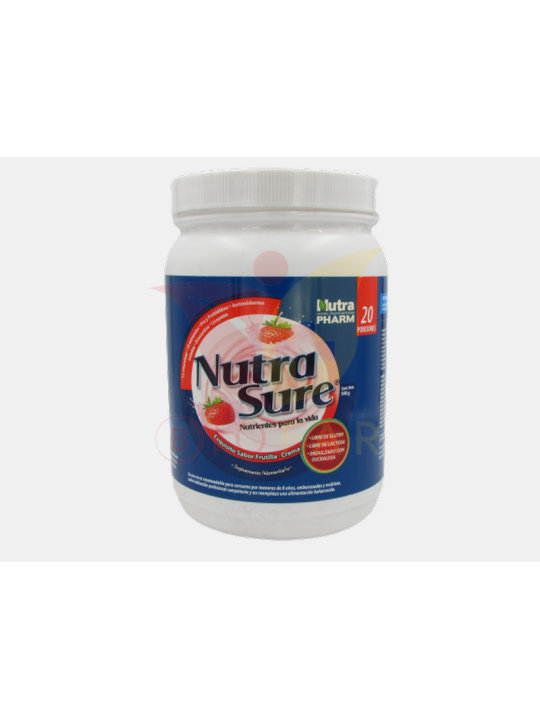 NUTRASURE   FRUTILLA PVO X 540G