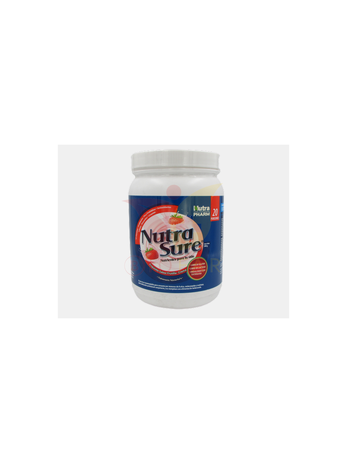 NUTRASURE   FRUTILLA PVO X 540G