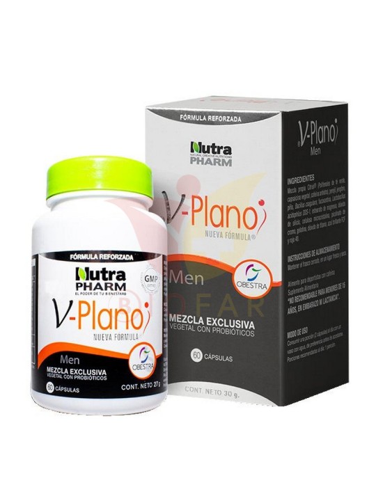 V-PLANO MEN + PROBIOTICOS X 60 COMP