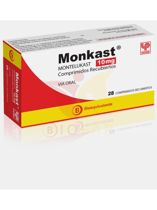 MONKAST 10MG X 28 COMP