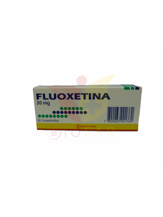 FLUOXETINA  20mg X20COM.