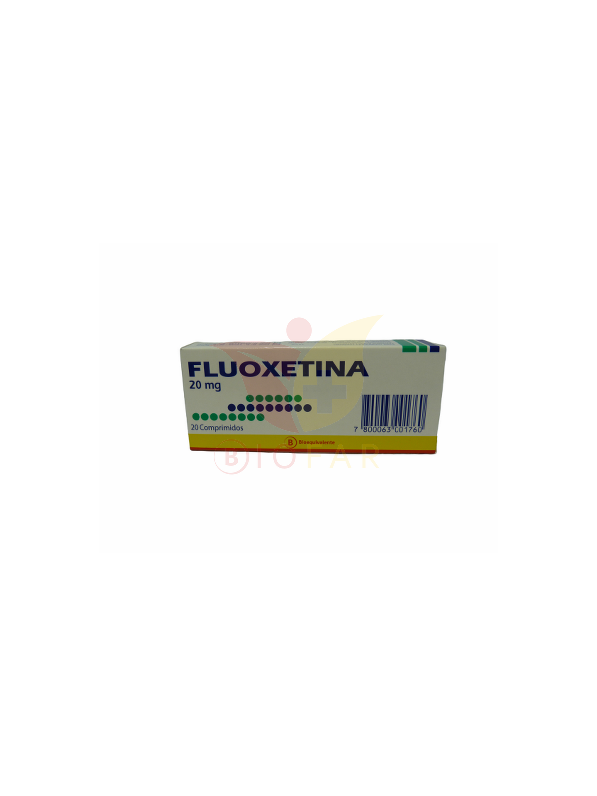 FLUOXETINA  20mg X20COM.