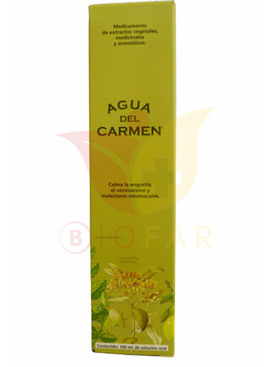 AGUA DEL CARMEN SOL.X100ML