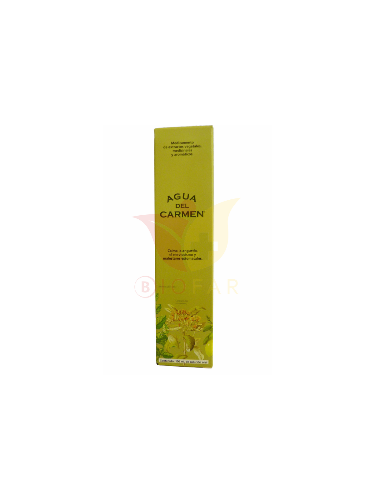 AGUA DEL CARMEN SOL.X100ML