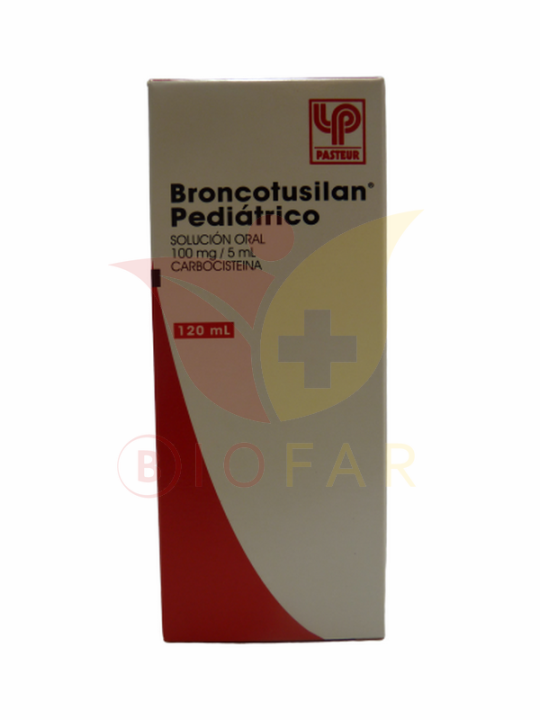 BRONCOTUSILAN PED.100mg/5ml S.O.X120ML