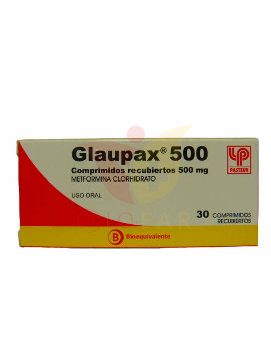 GLAUPAX  500mg.X30 COM