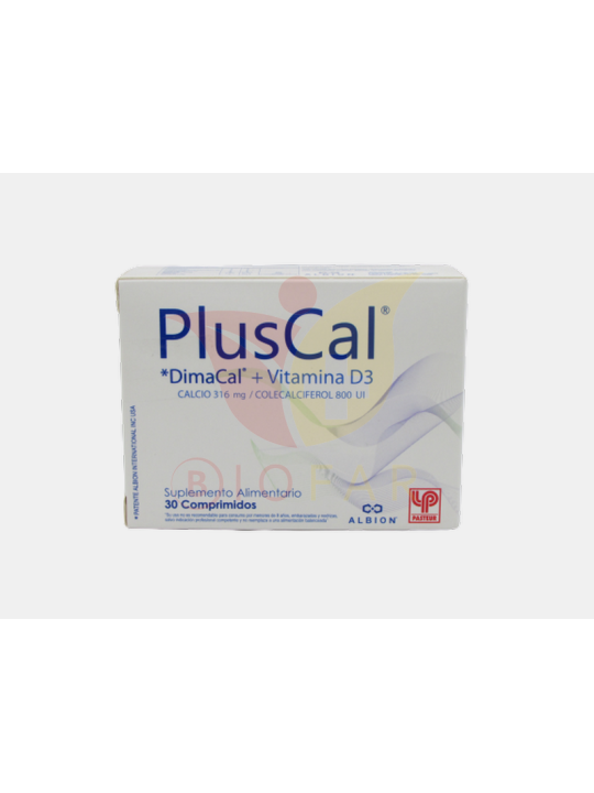 PLUSCAL ED X 30COM