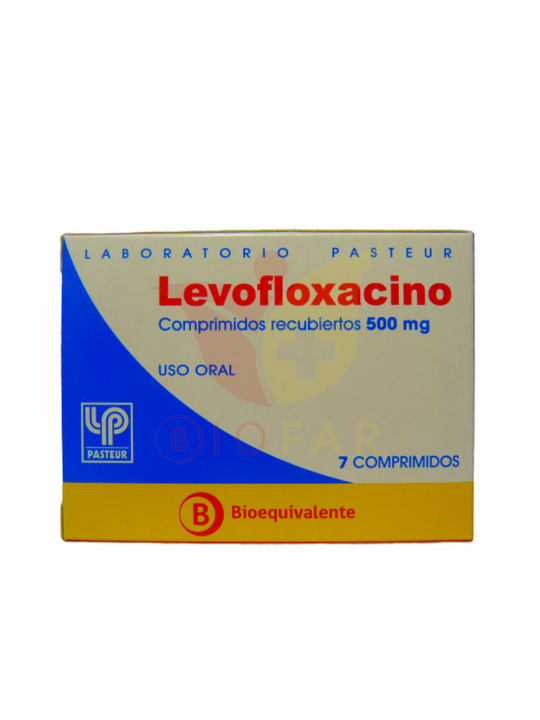 LEVOFLOXACINO  500mg X 7COM.