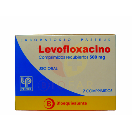 LEVOFLOXACINO  500mg X 7COM.