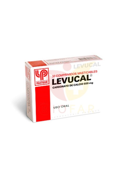 LEVUCAL 500 MG X30 COM MAST.