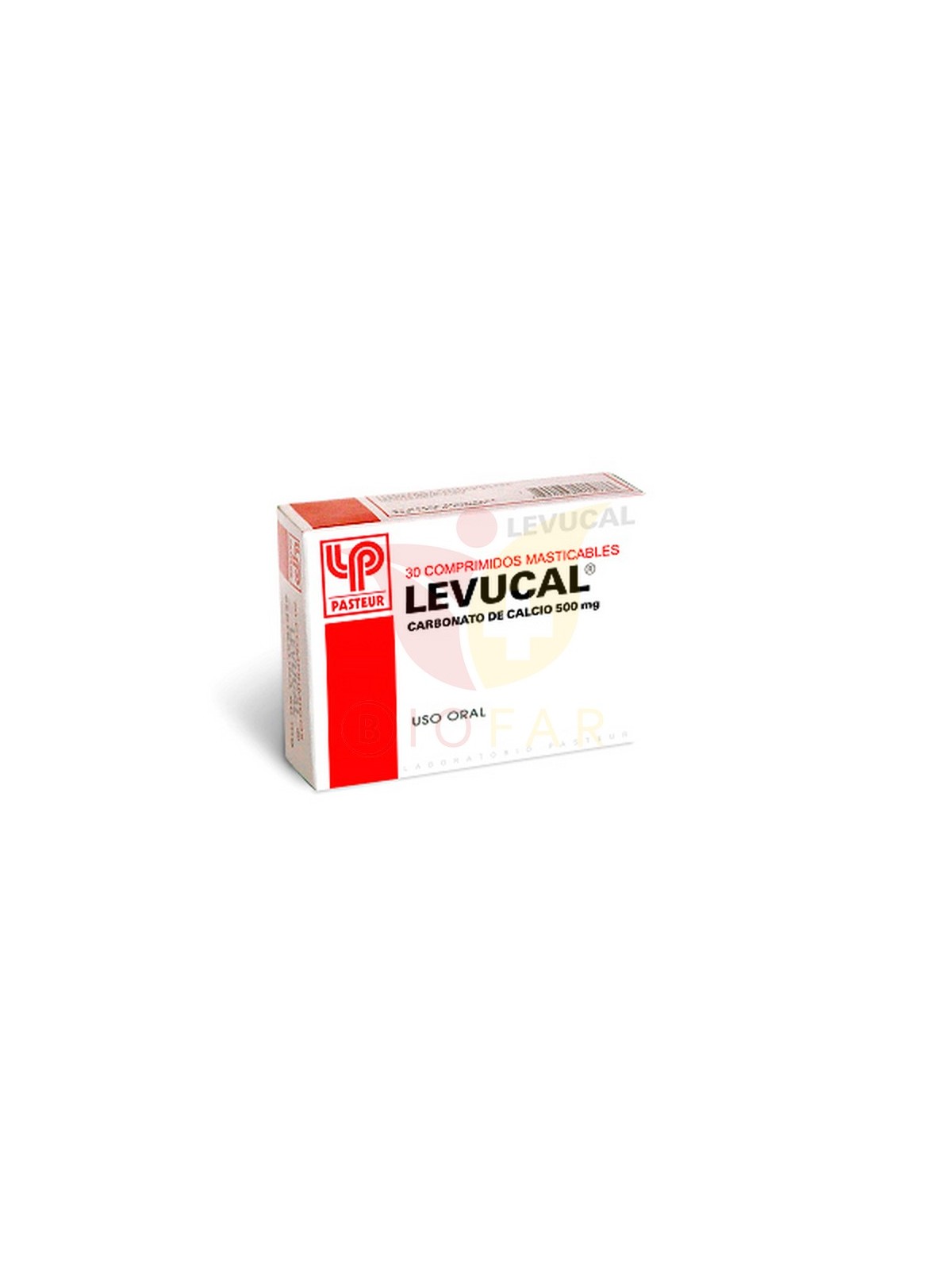 LEVUCAL 500 MG X30 COM MAST.