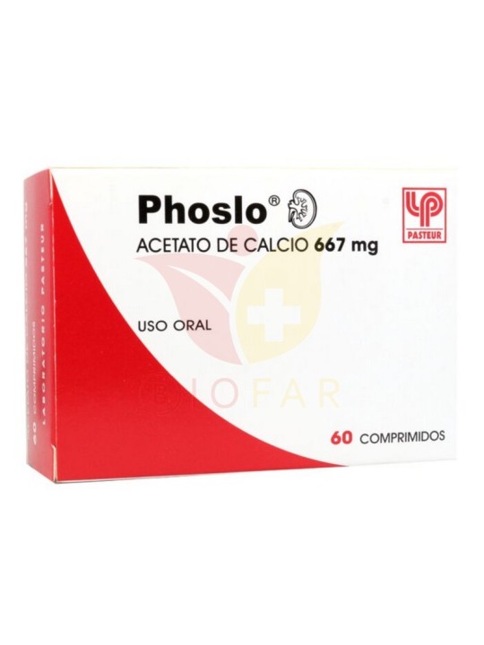 PHOSLO 667mg X60 COM