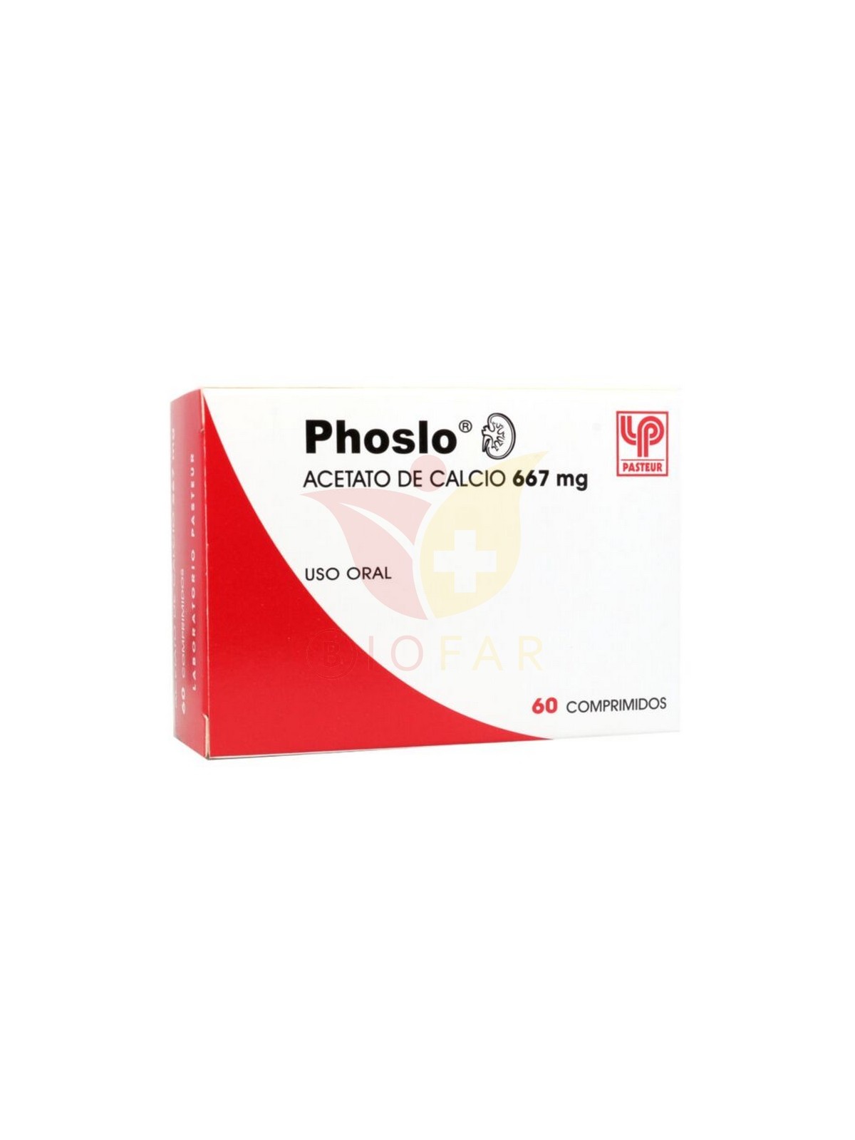 PHOSLO 667mg X60 COM