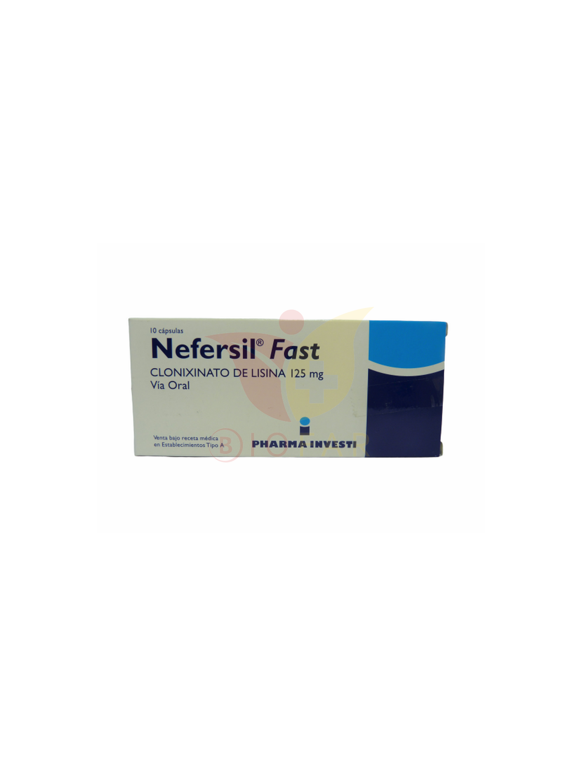 NEFERSIL FAST 125mg X10CAP