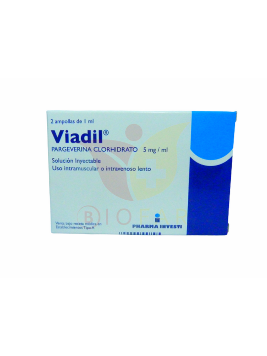 VIADIL 5mg/1ml X 2AMP