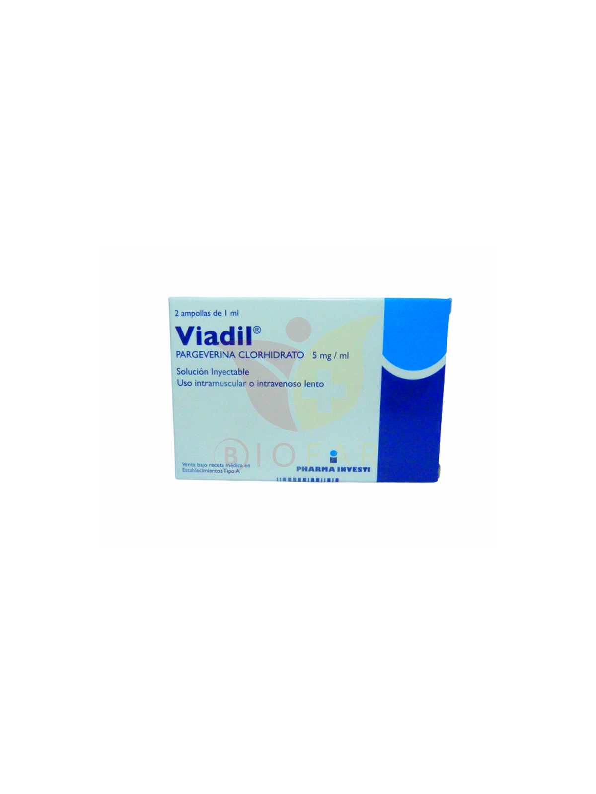 VIADIL 5mg/1ml X 2AMP