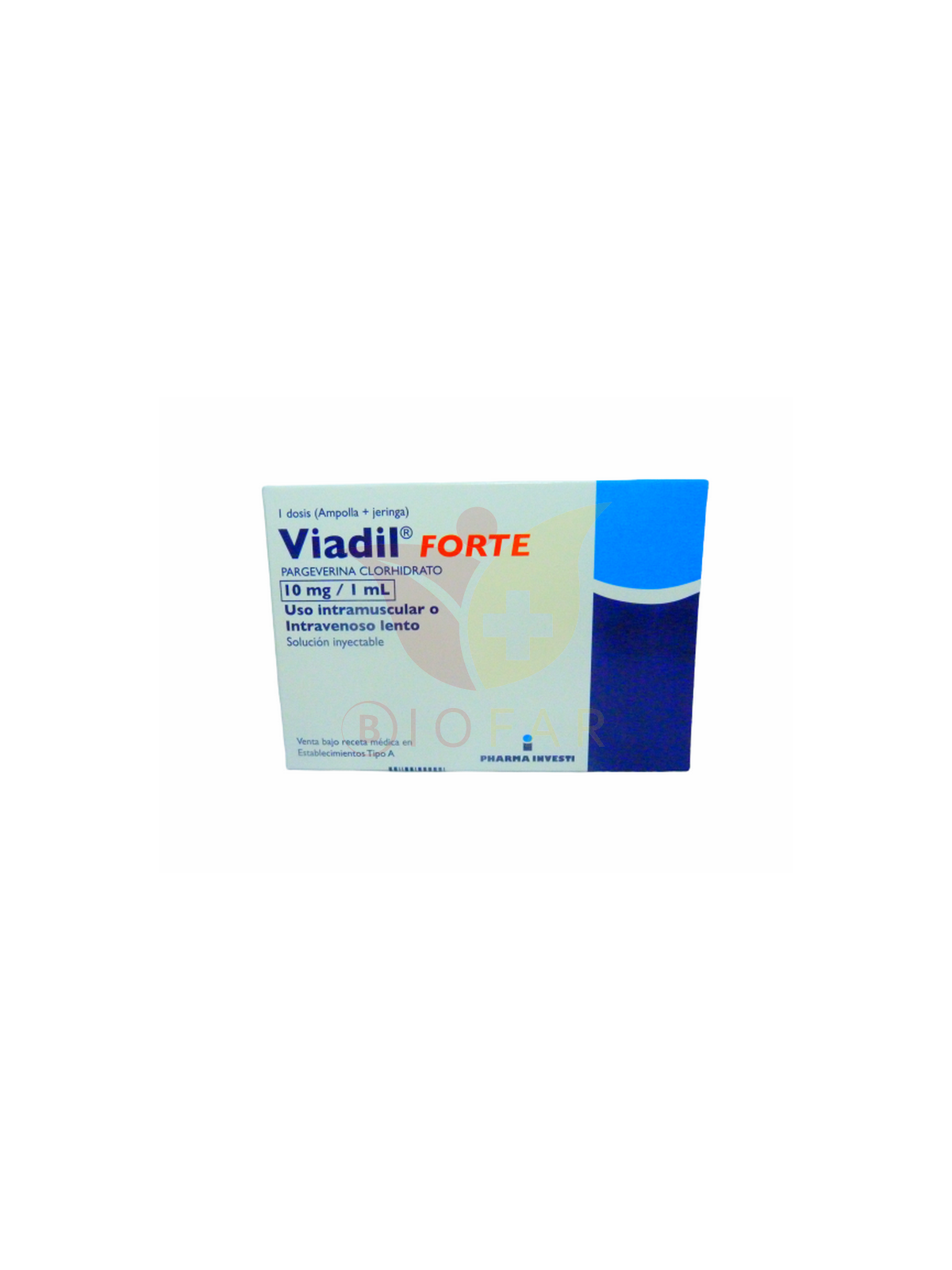 VIADIL FTE.10mg/1ml AMP X 1 ML