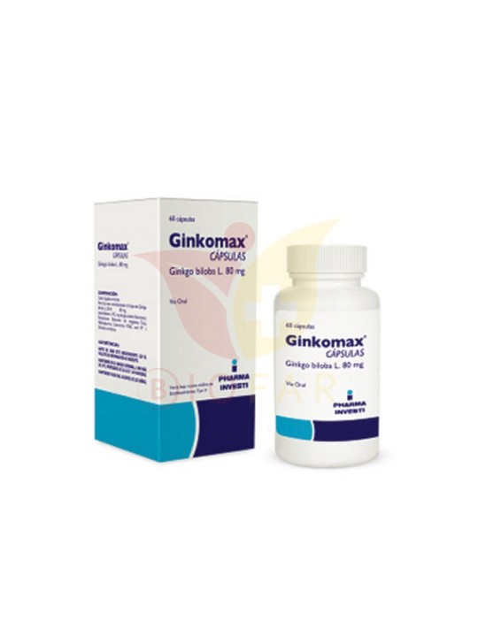 GINKOMAX 80MG X 30 CAP