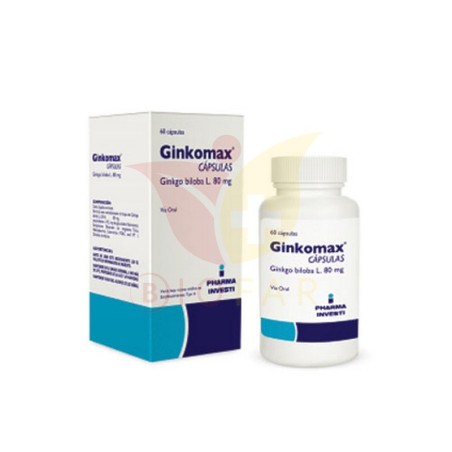 GINKOMAX 80MG X 30 CAP