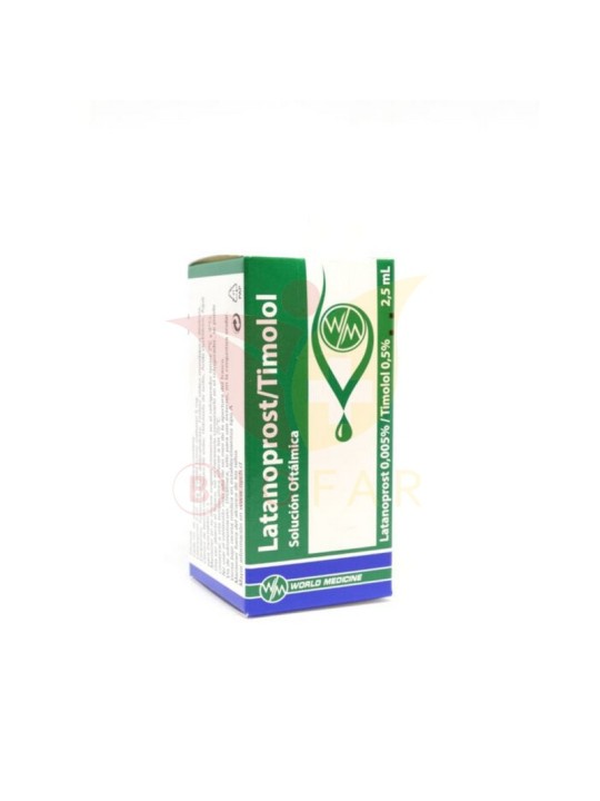 LATANOPROST/TIMOLOL 2,5 ML