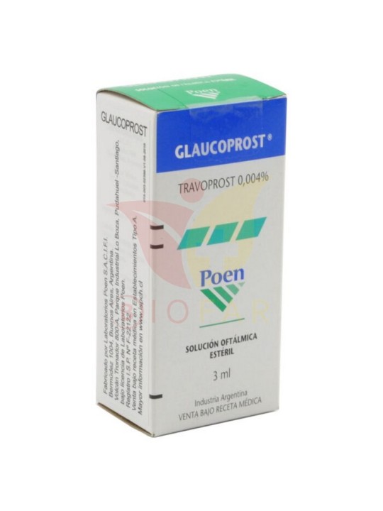 GLAUCOPROST SOL OFT 0,004% X 3 ML