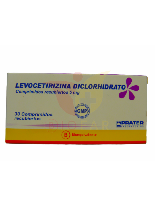 Levocetirizina 5mg X 30COM