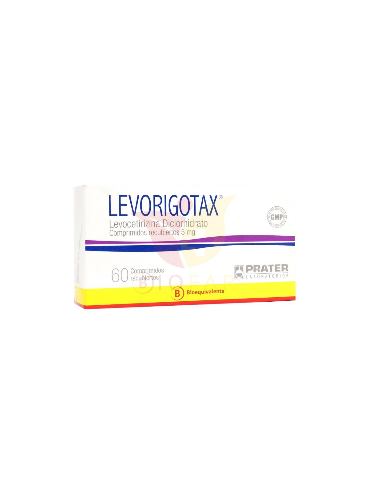 LEVORIGOTAX COMREC.5MG.60