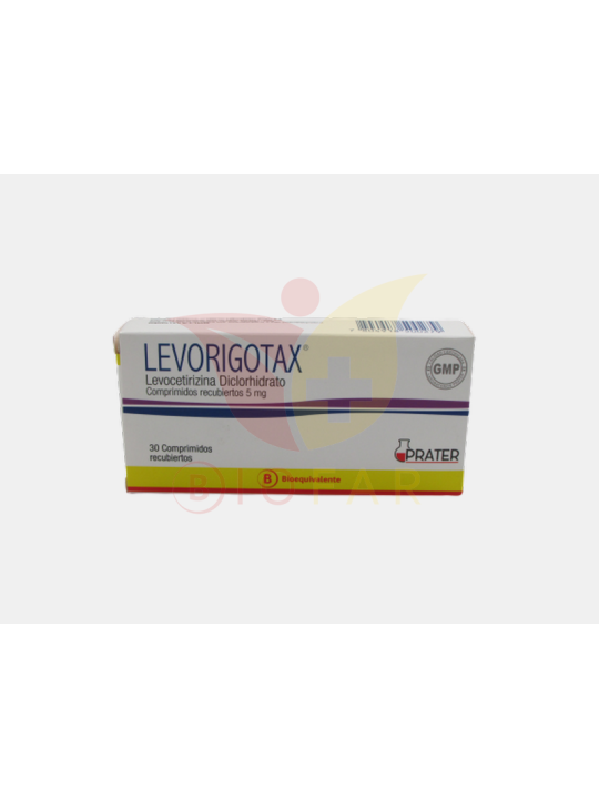 LEVORIGOTAX  5mg X30COM.REC.