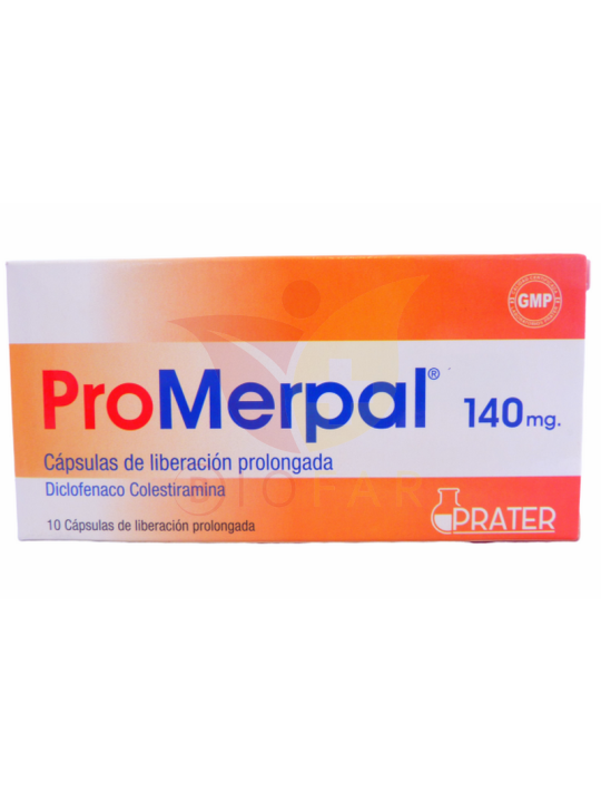 PRO-MERPAL 140mg X 10CAP