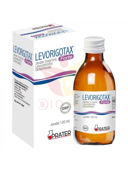 LEVORIGOTAX  FORTE JBE 5MG mg/5ml X 120ML