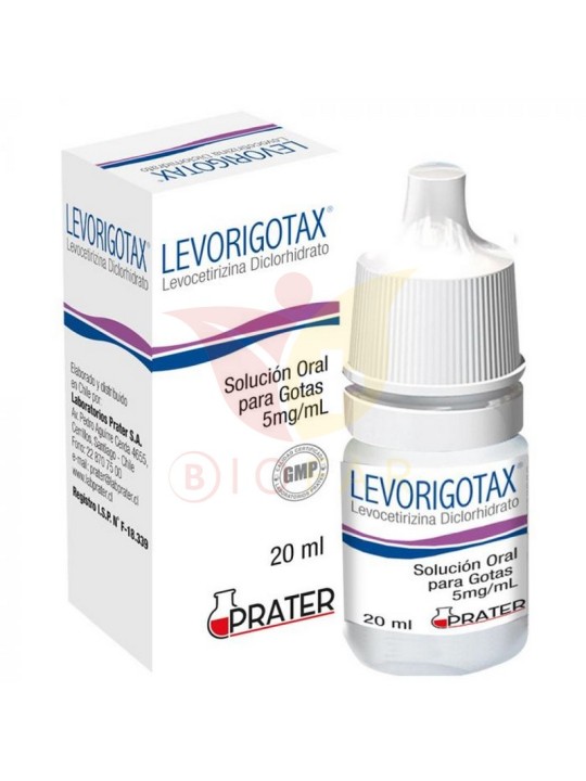 LEVORIGOTAX GOTAS 5MG mg/20ml