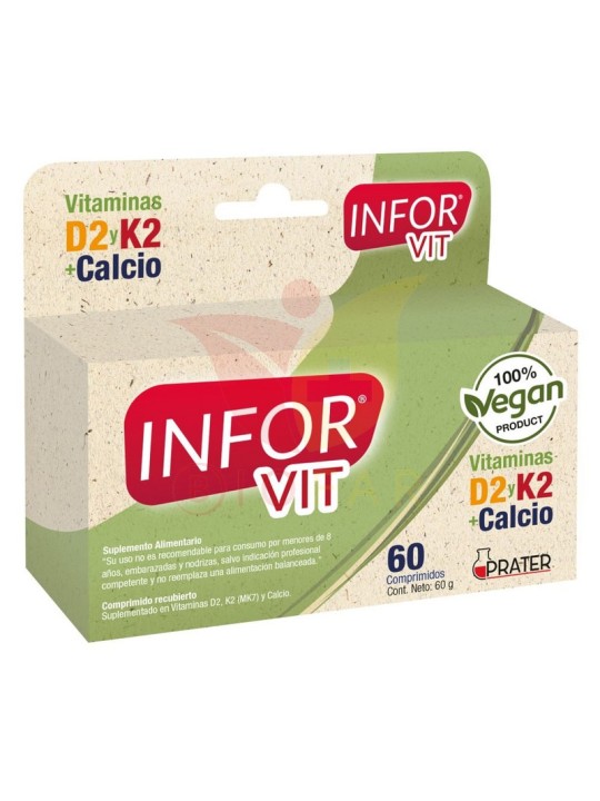 INFORVIT D2 Y K2  X 60 COM